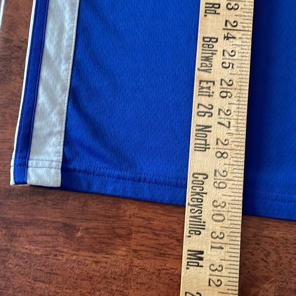 Nike NBA  Stephen Curry 30 Golden State Warriors Swingman Jersey Blue Yellow 2XL - Picture 9 of 11